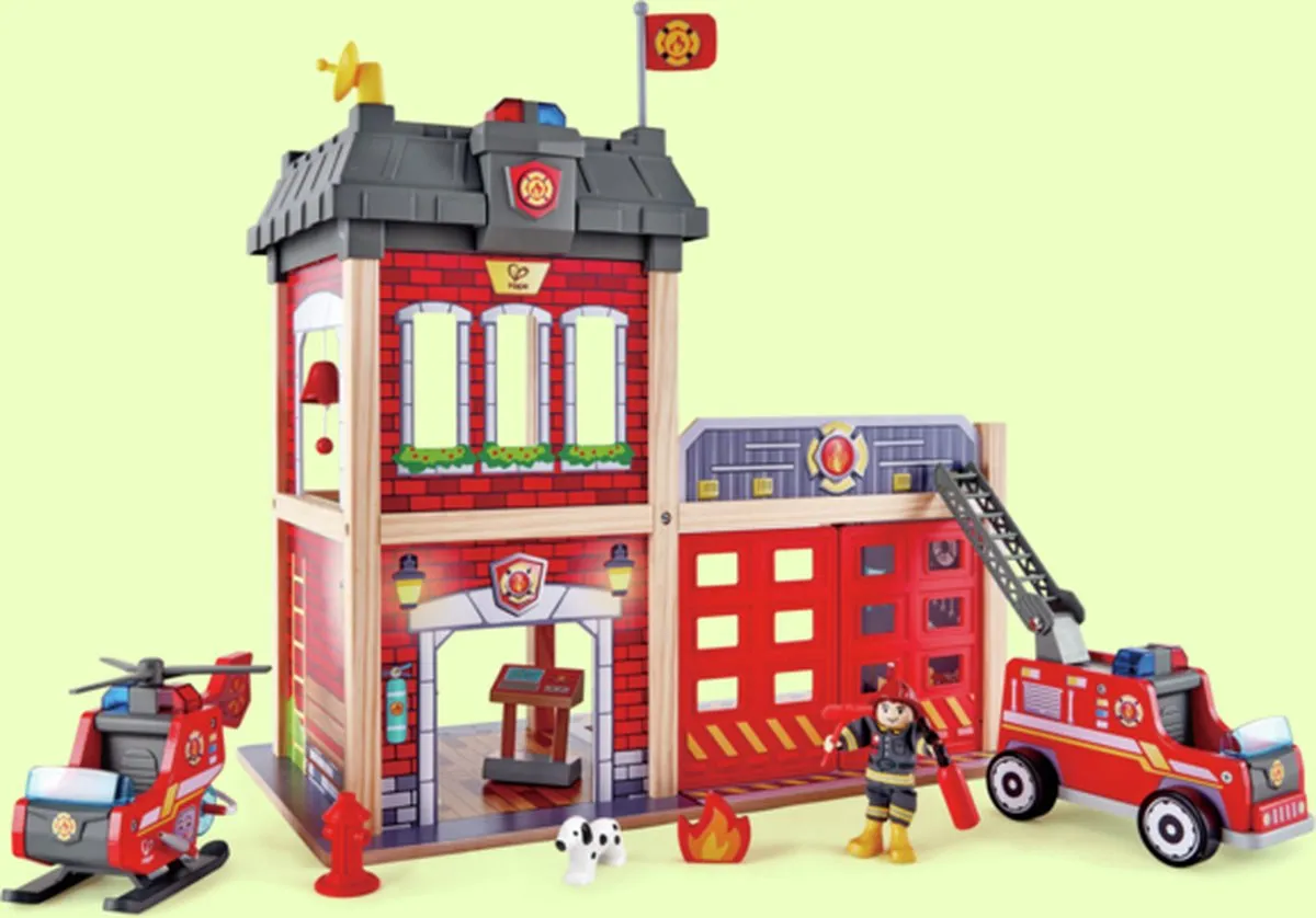 Hape Houten Brandweerkazerne E3023