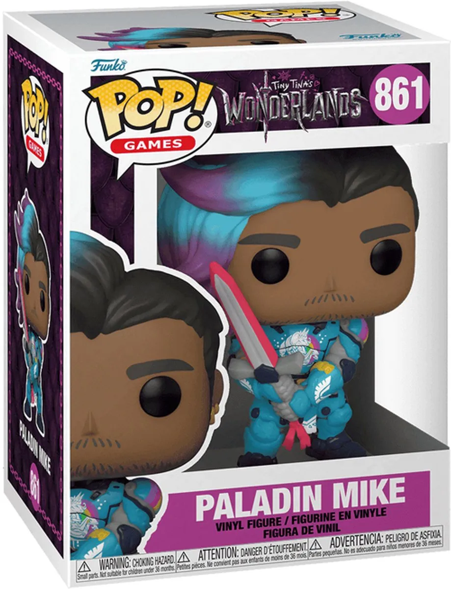 Funko Pop! Tiny Tina's Wonderland Paladin Mike - 59334