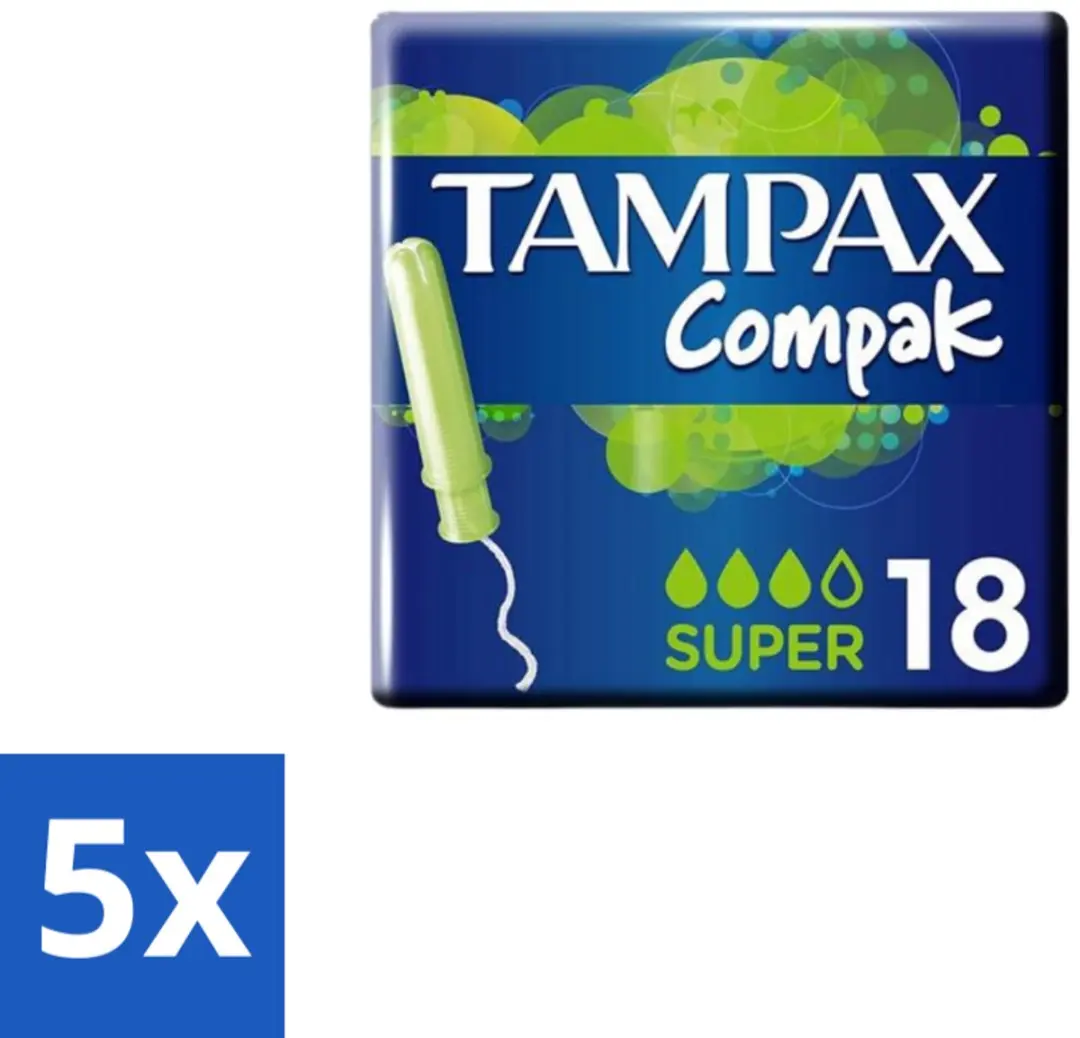 Tampax Compak Tampons Super