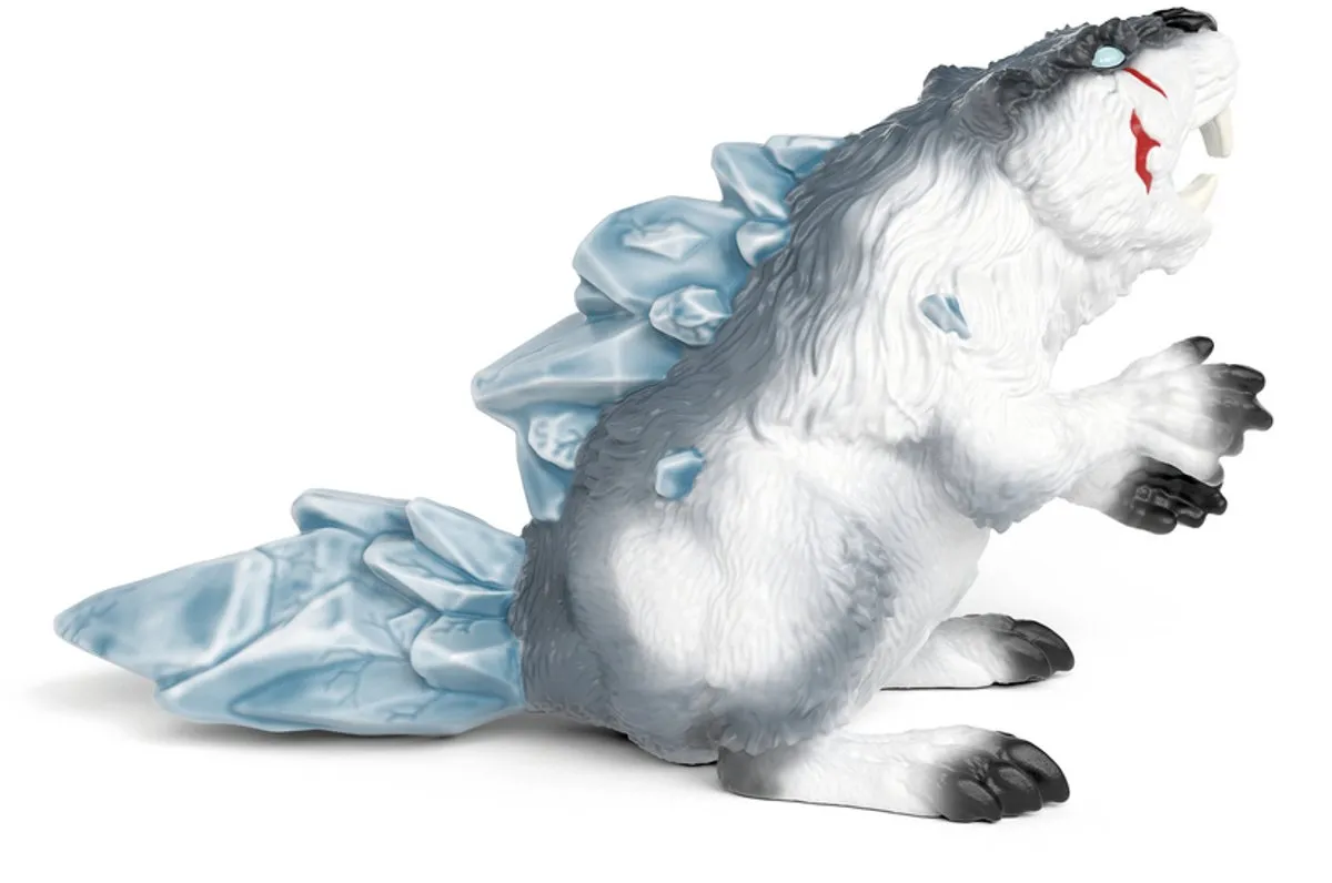 Schleich Eldrador Creatures IJsbeer 70836 - Wit/Grijs/Blauw - afbeelding 6 van 6