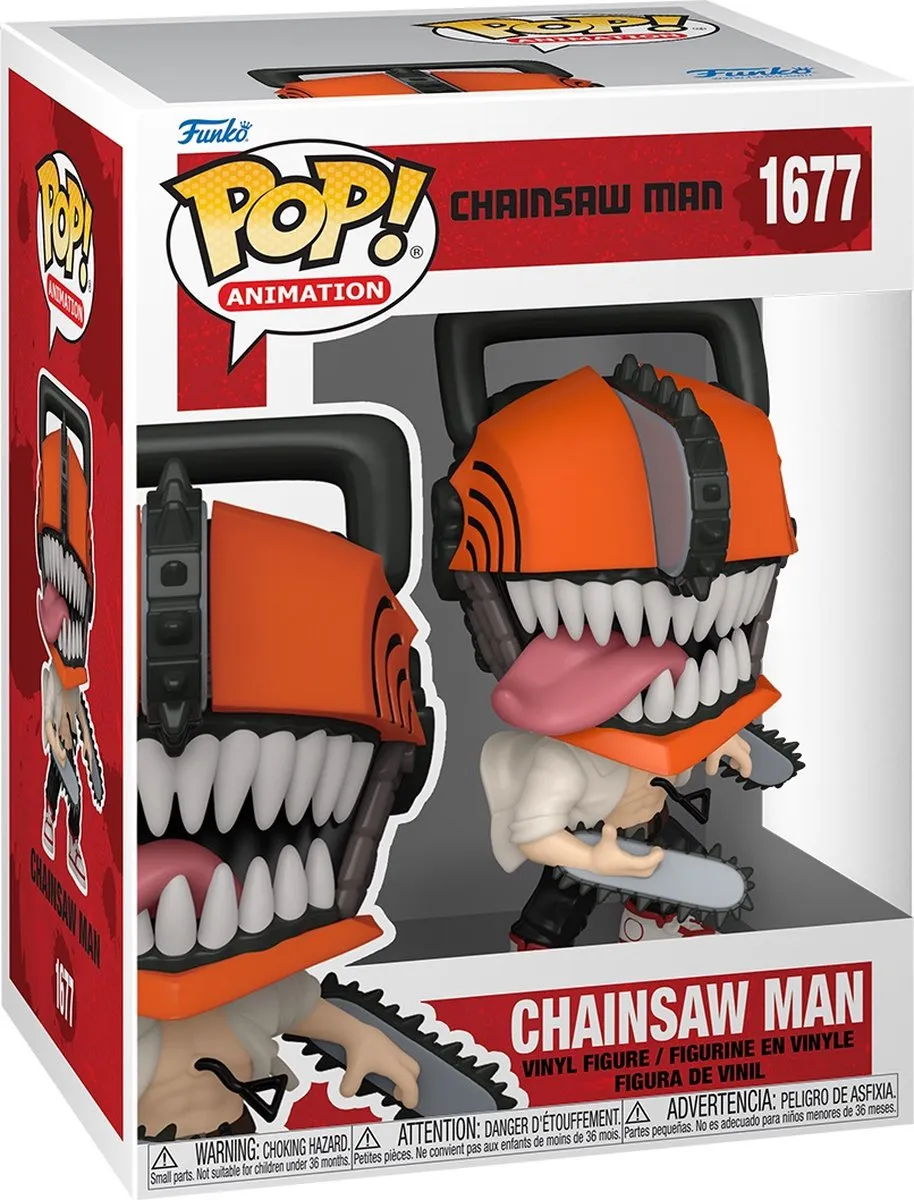 Funko Chainsaw Man Chase Edition Vinyl Figuur 1677 - 80324