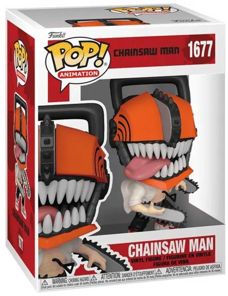 Funko Chainsaw Man Chase Edition Vinyl Figuur 1677 - 80324