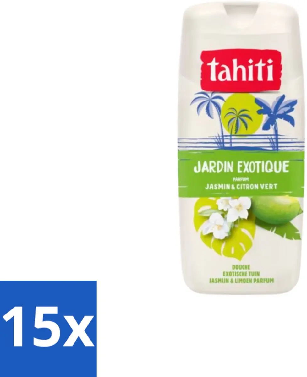 Tahiti Douchegel Exotische Tuin Jasmijn & Limoen 315ml