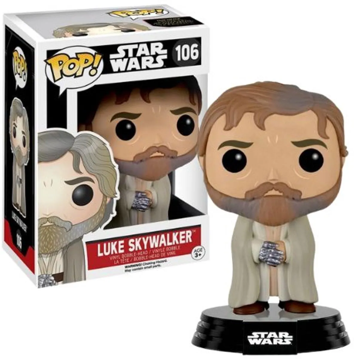 Funko POP Star Wars Luke Skywalker Bearded 10cm - Multi - afbeelding 3 van 3