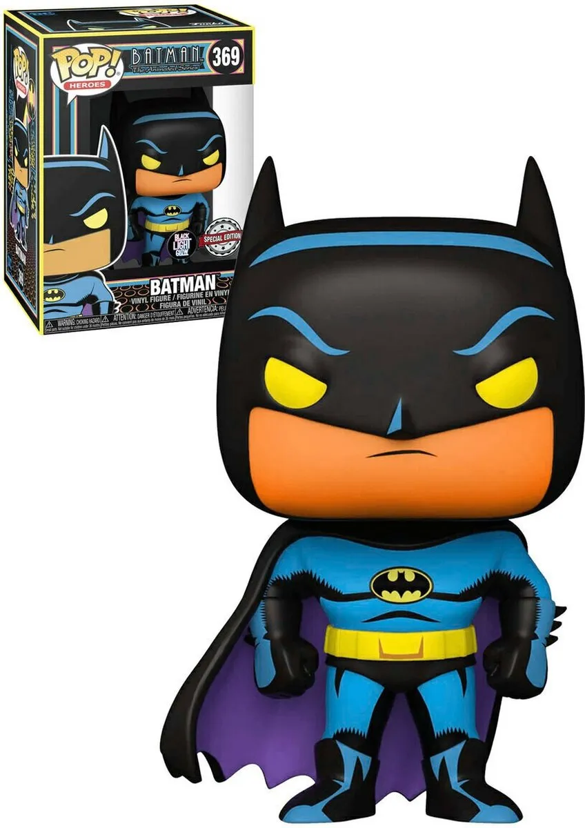 Funko Pop Heroes DC Batman Black Light