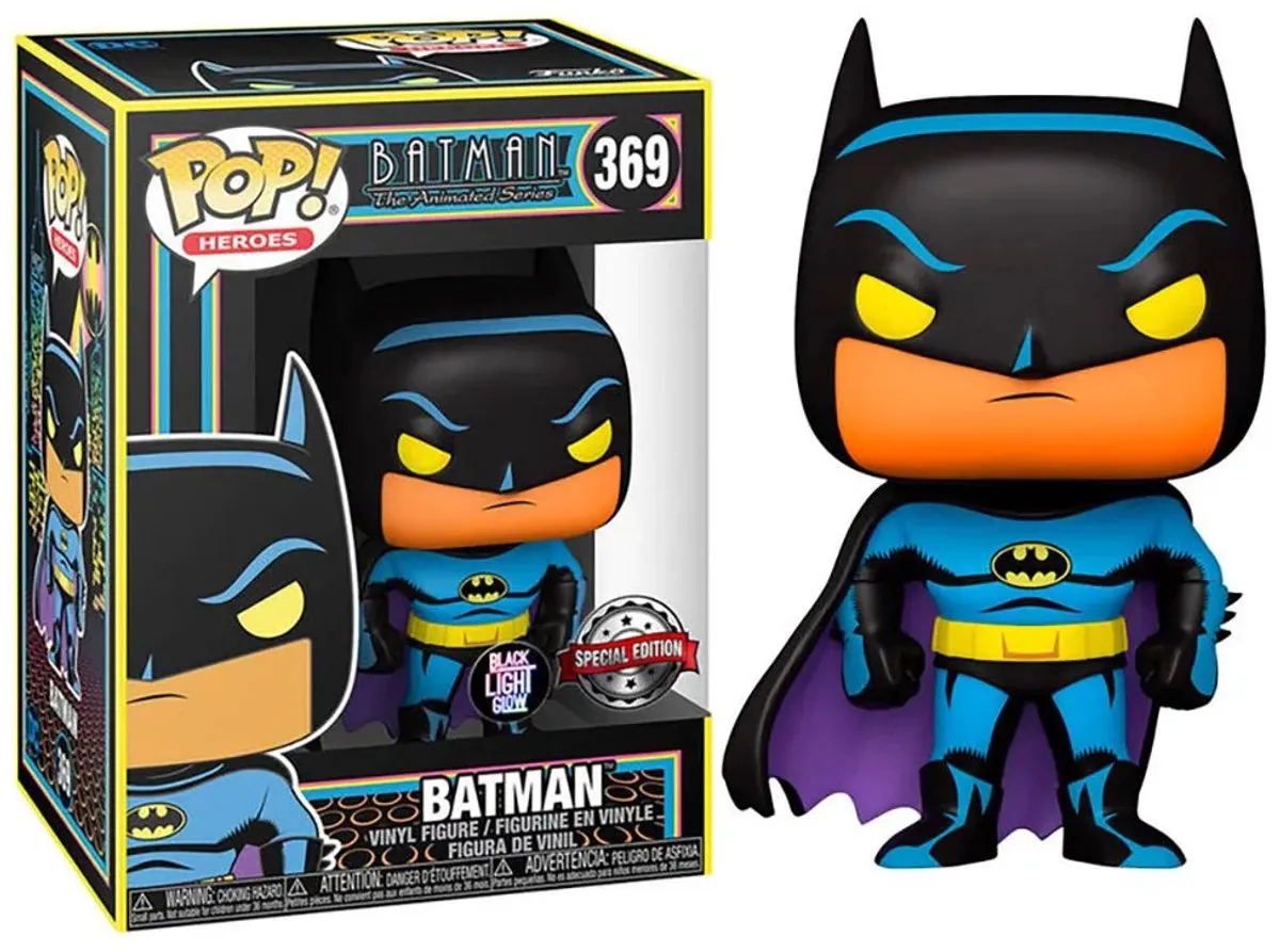 Funko Pop Heroes DC Batman Black Light