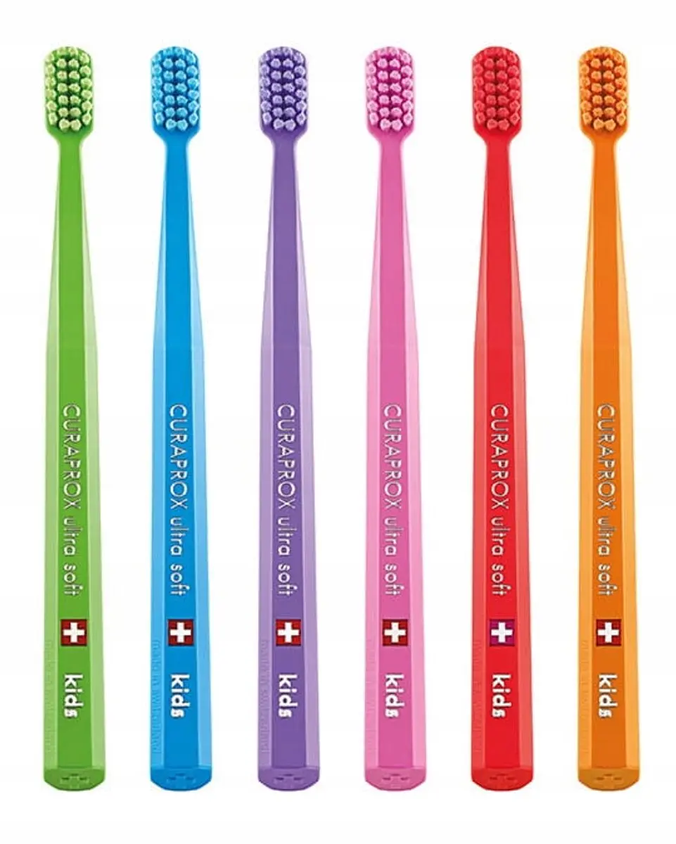 Curaprox CS 5500 Kids Ultra Soft Kinder Tandenborstels - 2 Stuks