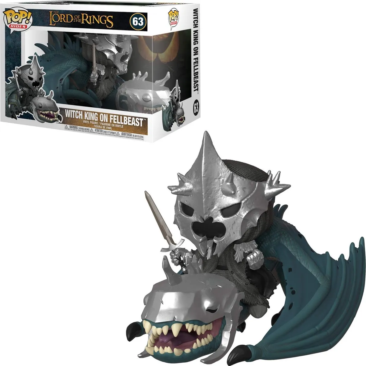 Funko Pop! Lord of the Rings Witch King Fellbeast FUN39894