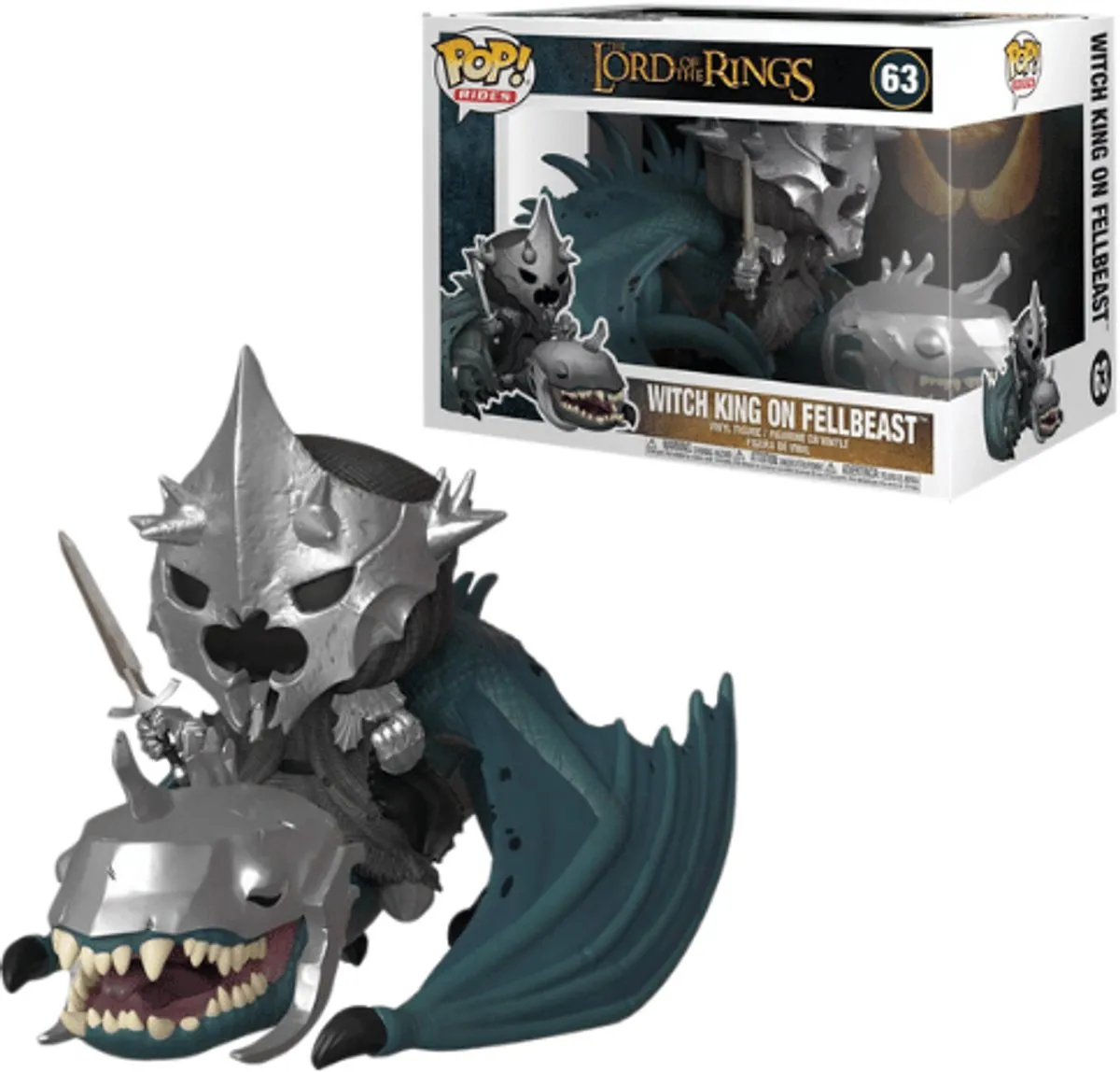 Funko Pop! Lord of the Rings Witch King Fellbeast FUN39894
