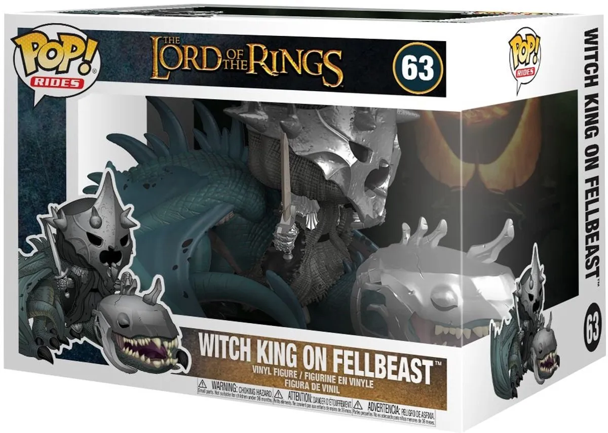 Funko Pop! Lord of the Rings Witch King Fellbeast FUN39894
