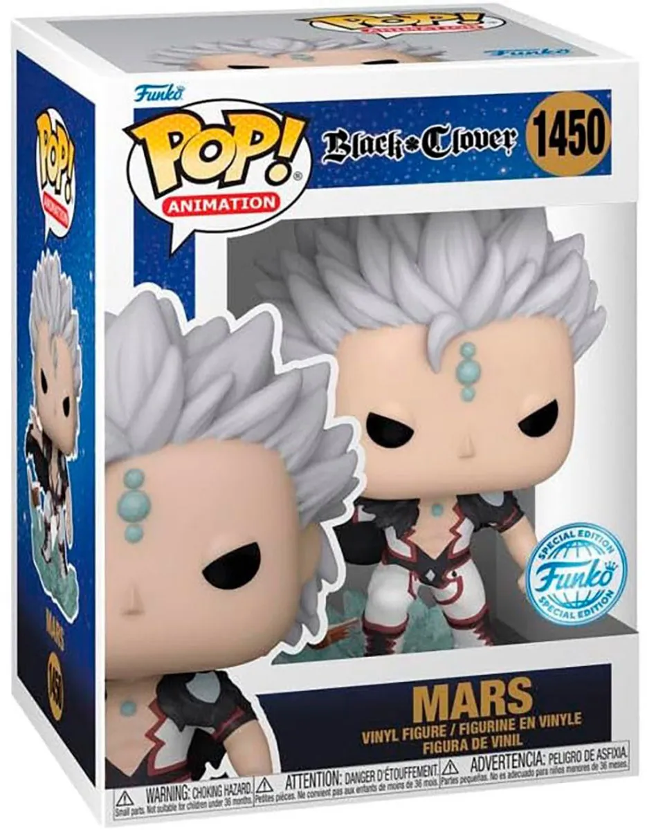 Funko Pop! Black Clover Mars met Boek - Exclusief - afbeelding 4 van 5