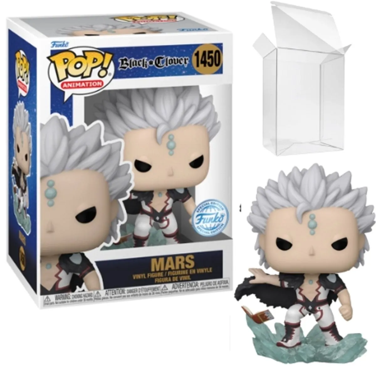 Funko Pop! Black Clover Mars met Boek