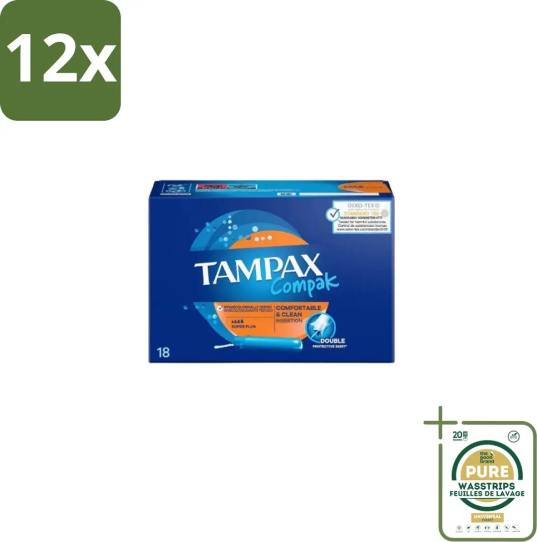 Tampax Compak Super Plus Tampons