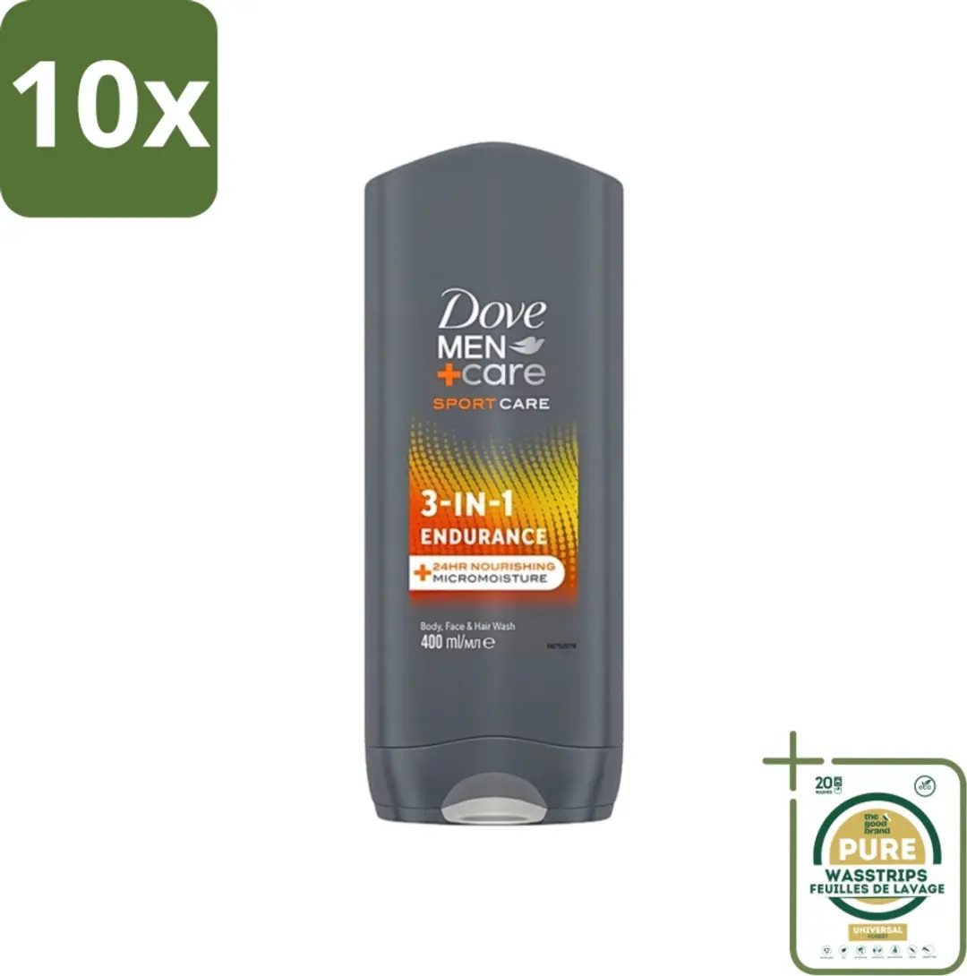 Dove Men Care Sport Care Endurance Douchegel 250ml - 10 Stuks