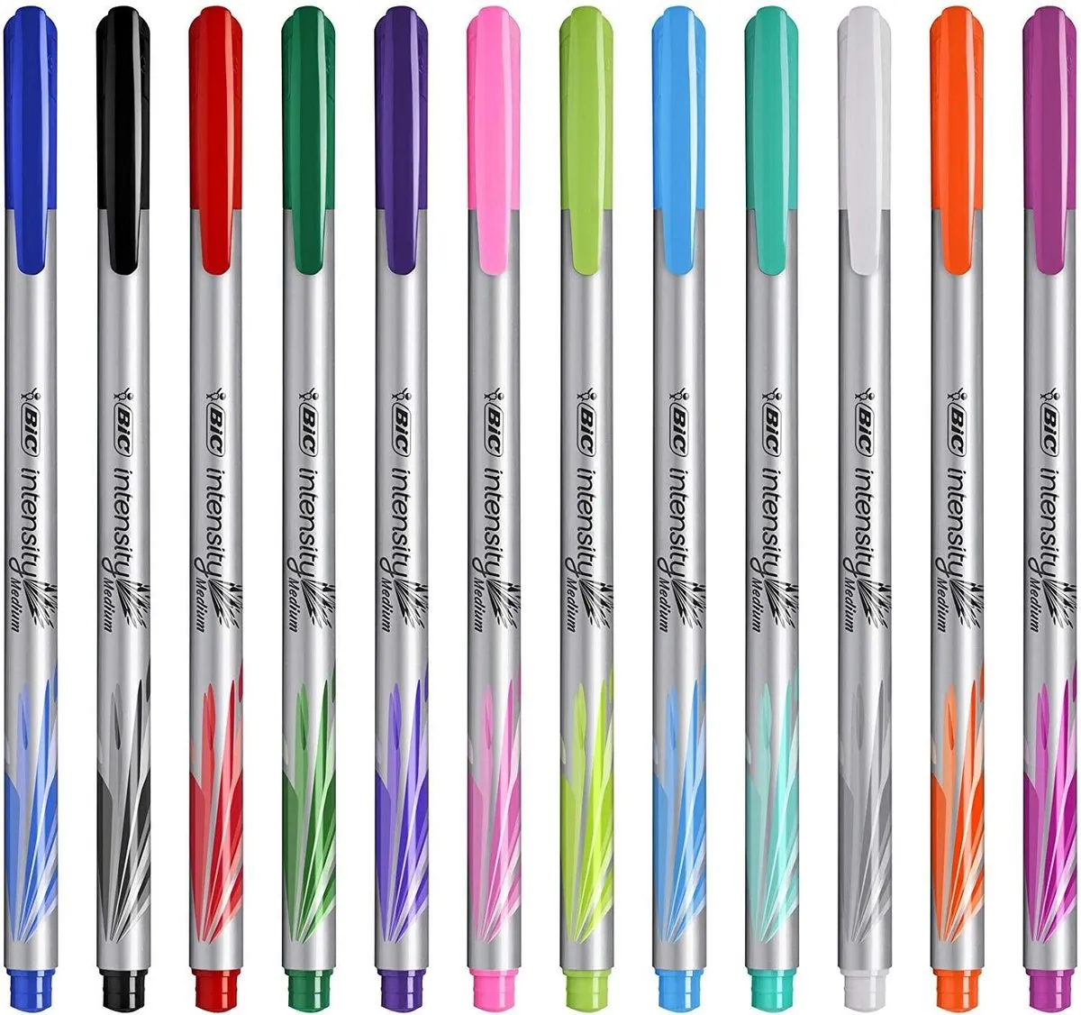 Bic Intensity Medium Viltstift - 12 Stuks - 0.7mm