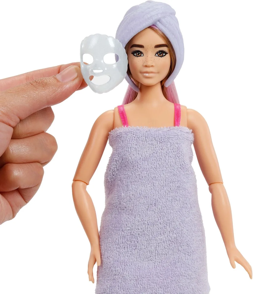 Barbie Uitpakparty Chic Pop - Curvy Roze Glitters JFY67