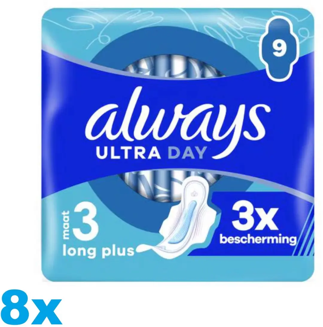 Always Ultra Day Long Plus Maandverband Maat 3