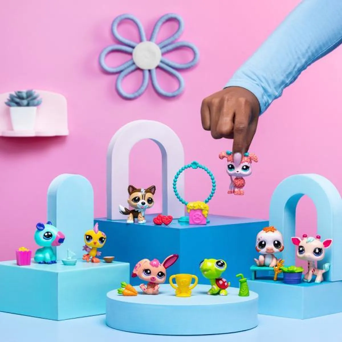Bandai Namco Littlest Pet Shop Pet Pairs - 2-pack Multicolor