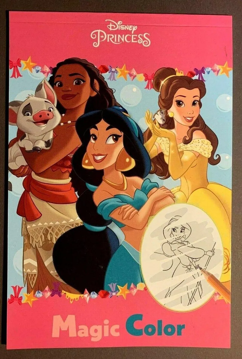 Disney Princess Toverblok Kleurboek