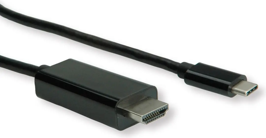 Roline USB-C naar HDMI Adapterkabel 3m - Zwart