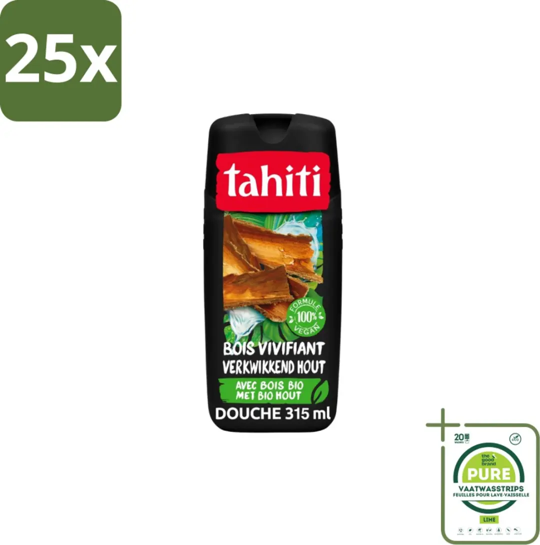Tahiti Douchegel Tropenhout Vegan 315ml