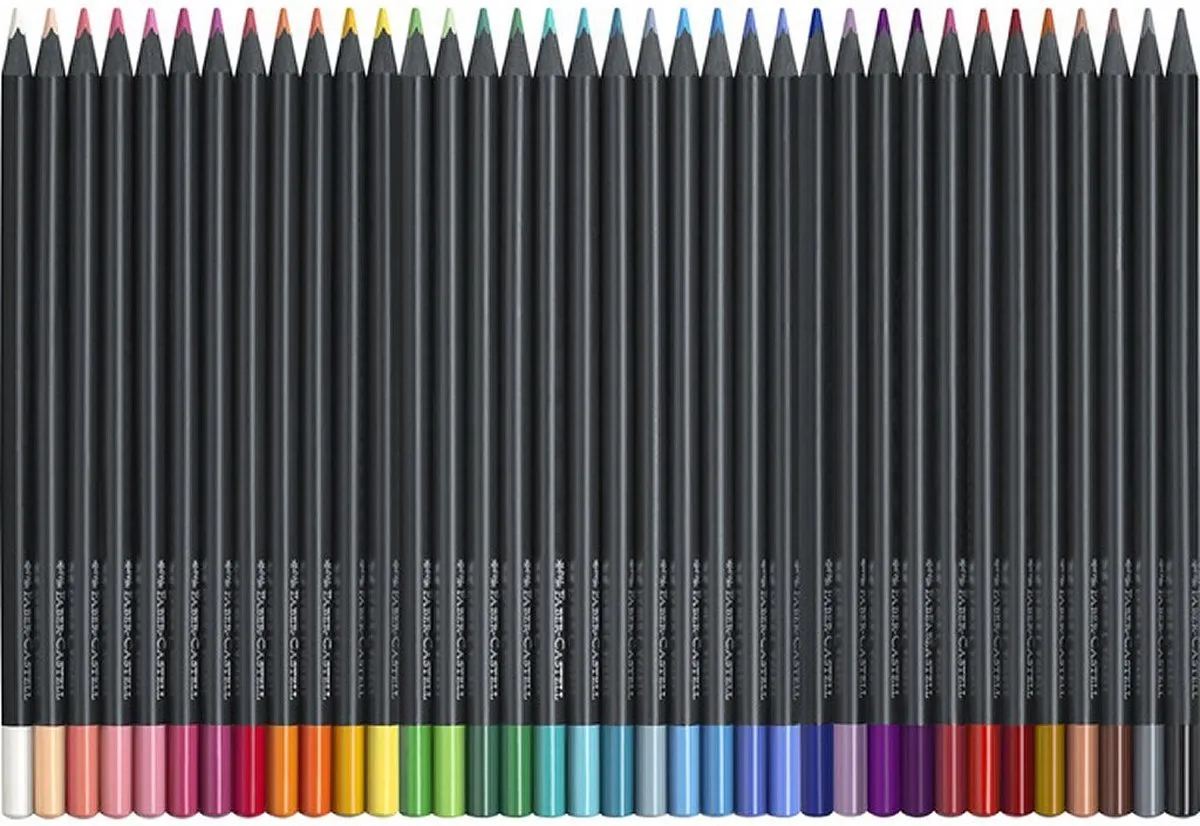 Faber-Castell Black Edition FC-116436 Kleurpotloden - 36 Stuks