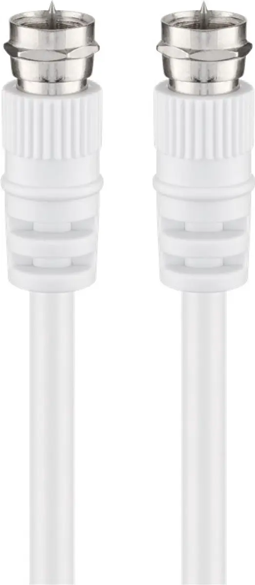 Goobay SAT Antennekabel 10m - Wit