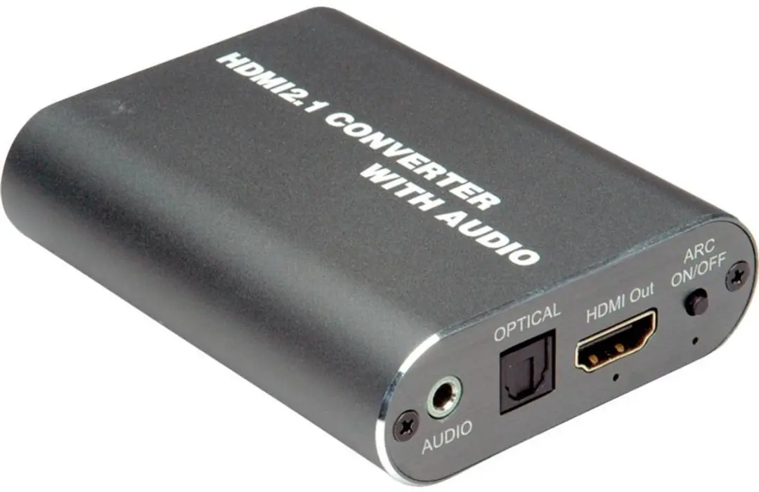 Roline HDMI 8K Audio Extractor 14013444 - Zwart