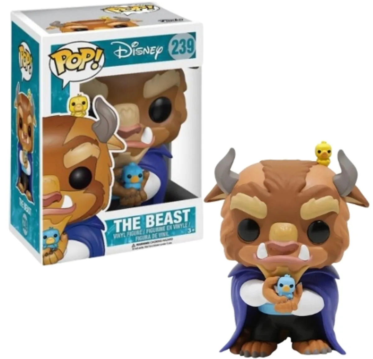 Funko Pop Disney Beauty and the Beast The Beast #239 - Multi