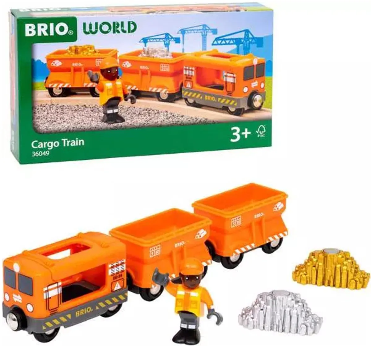 Ravensburger BRIO Goederentrein 36049 - Meerkleurig