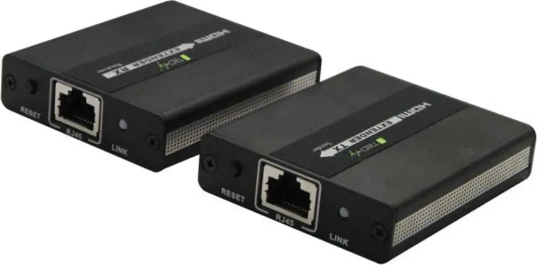 Value HDMI A/V Extender Cat.6A - 4K@30Hz 40m - Zwart