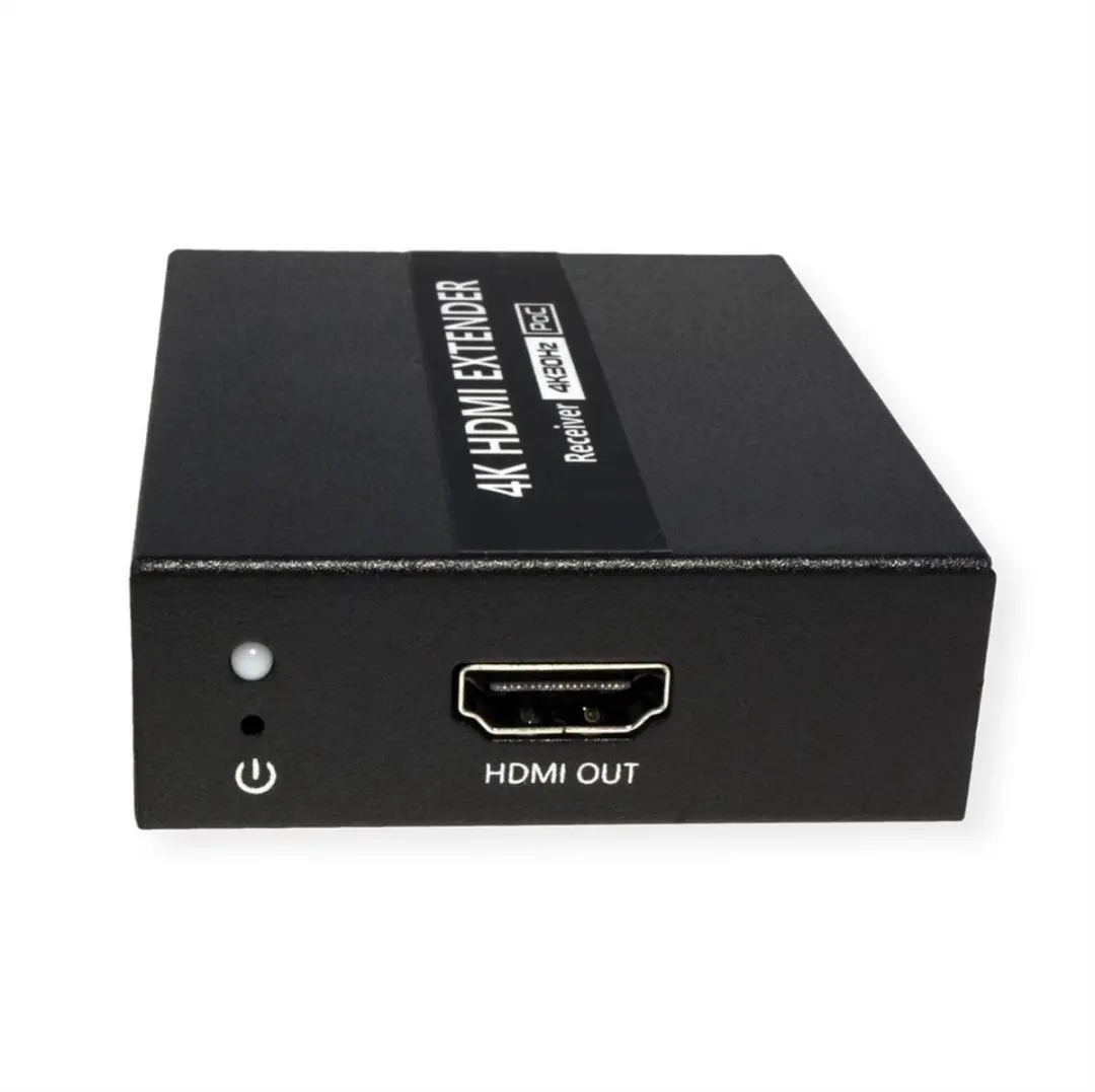 Value HDMI A/V Extender Cat.6A - 4K@30Hz 40m - Zwart