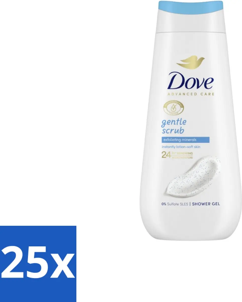 Dove Advanced Care Gentle Scrub Douchegel 225ml