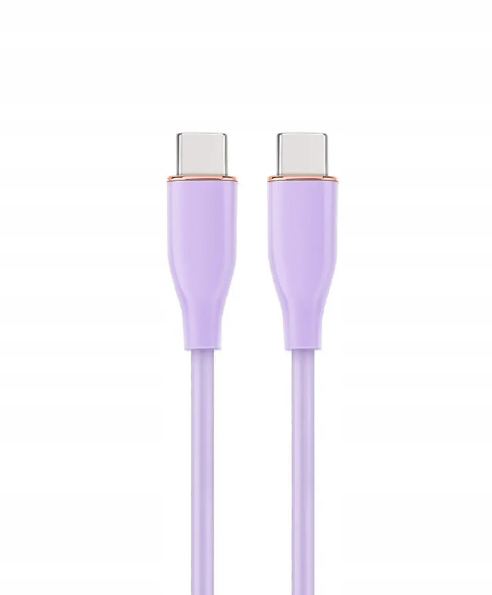 Gembird USB-C Kabel 60W 1.5m - Paars