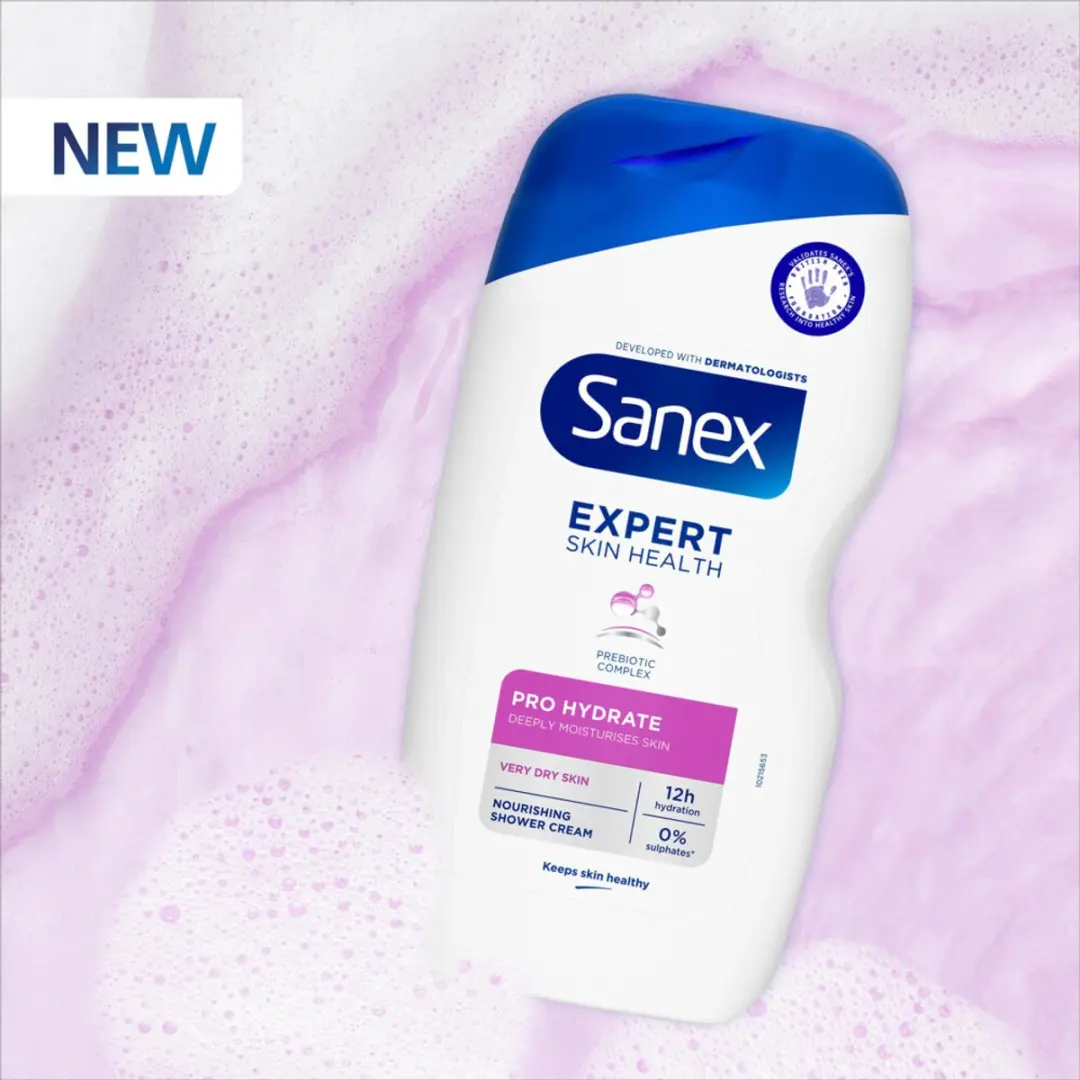 Sanex Expert Skin Health Pro Hydrate Douchegel 400ml - 12 Stuks