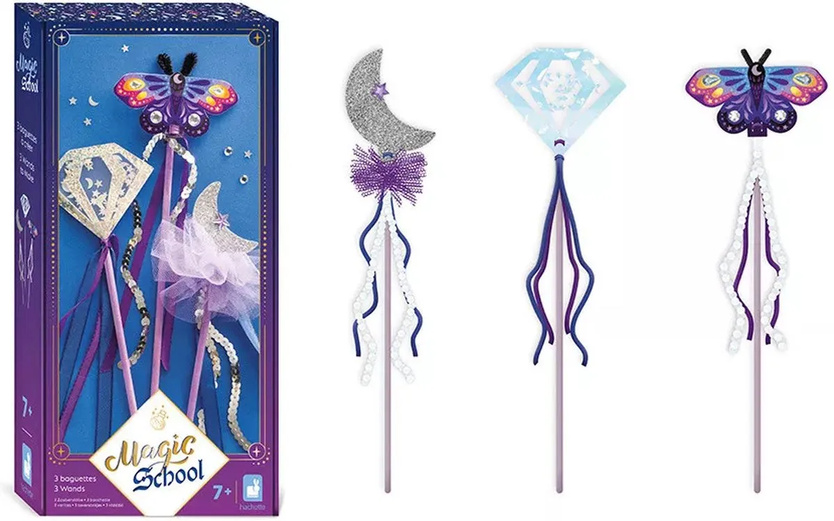 Janod Magic School 3 Toverstokken