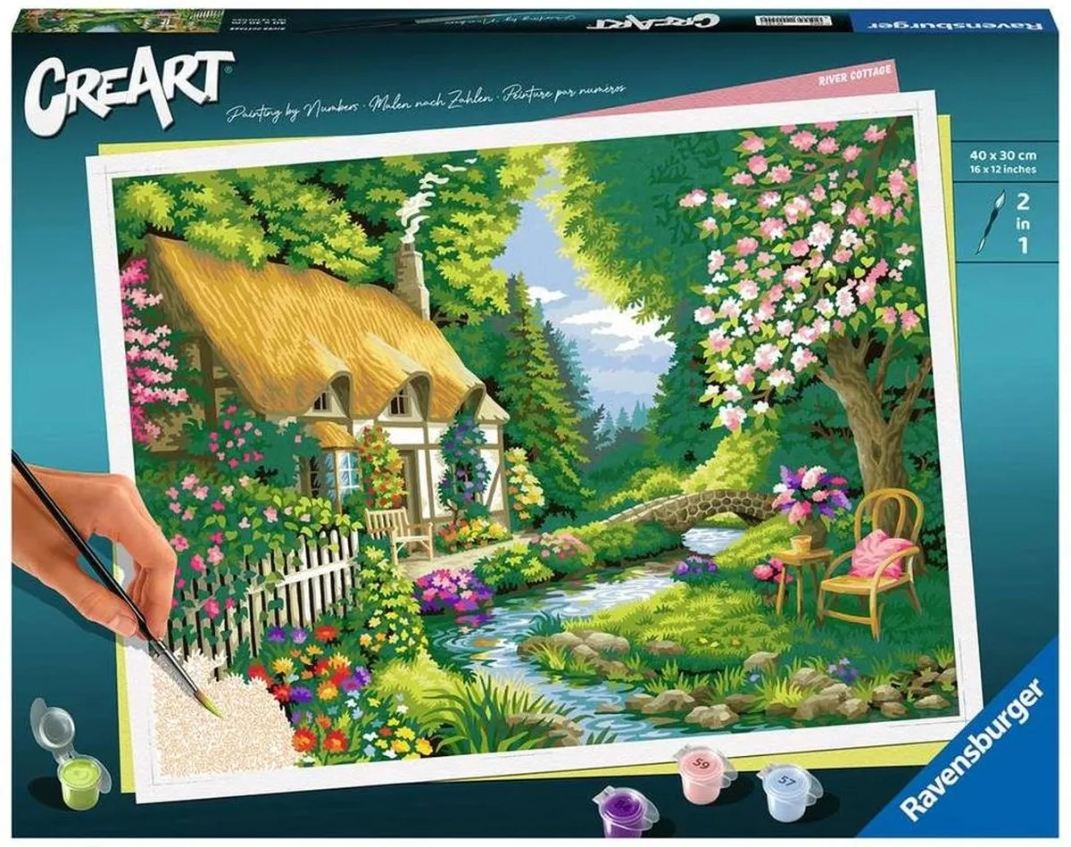 Ravensburger Creart Cottage Garden