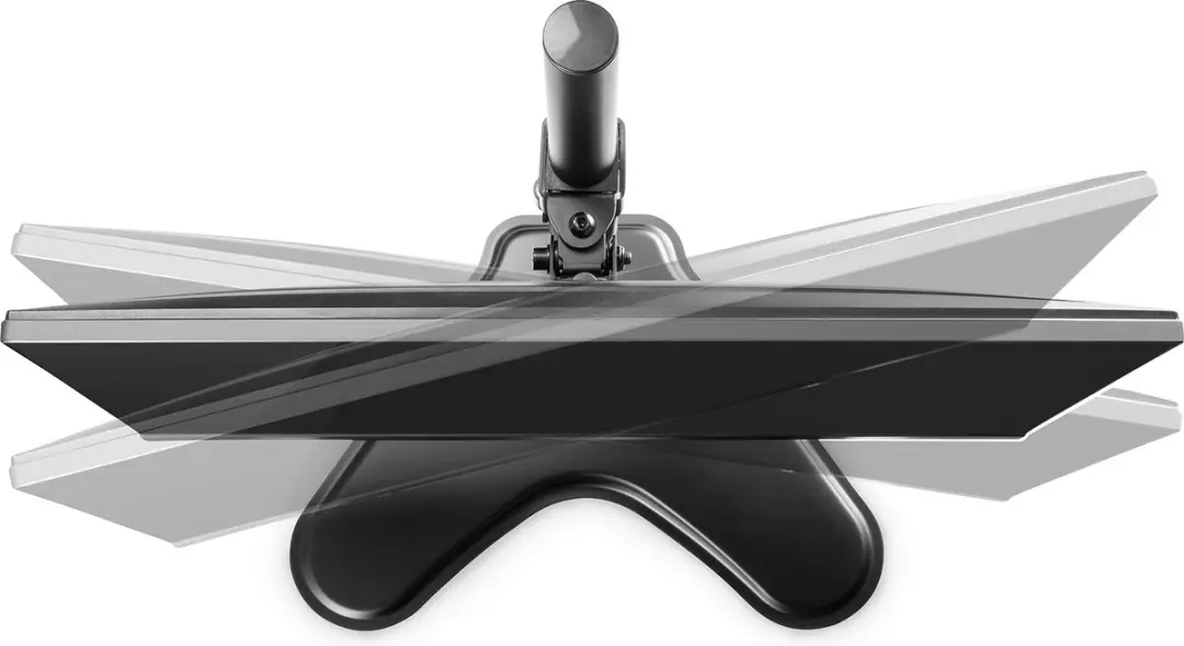 Digitus 32" LCD Beeldschermstandaard - Transparent