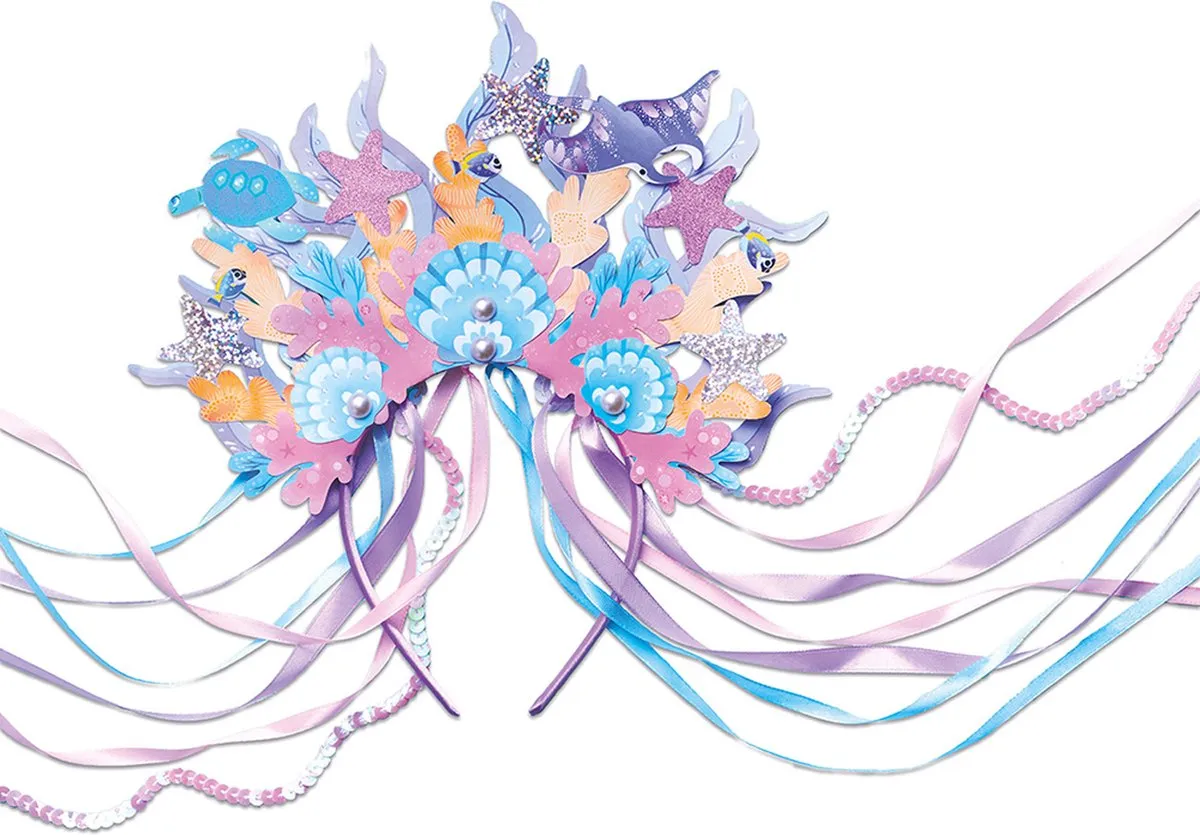Janod Magic Ocean Zeemeermin Tiara - Multikleur