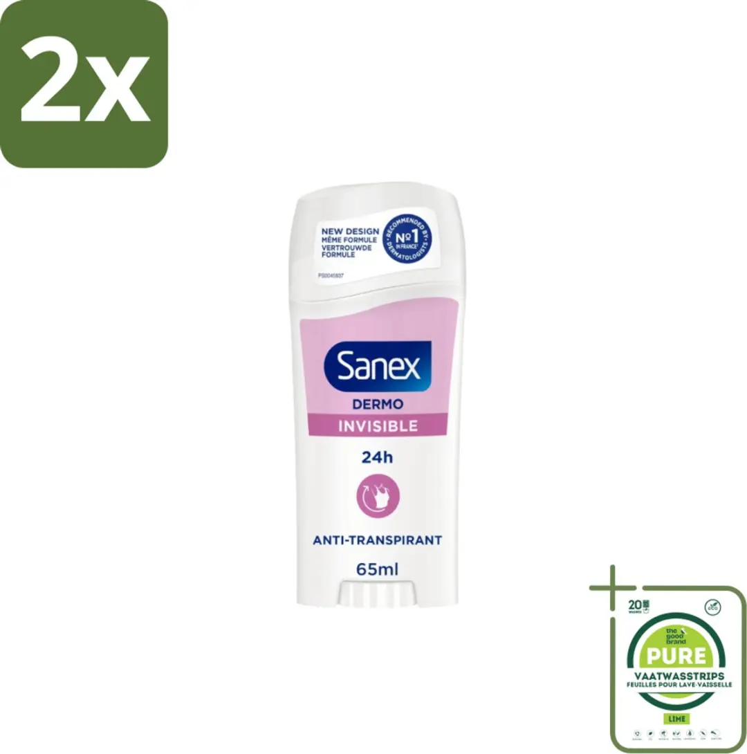 Sanex Dermo Invisible Deodorantstick 130ml