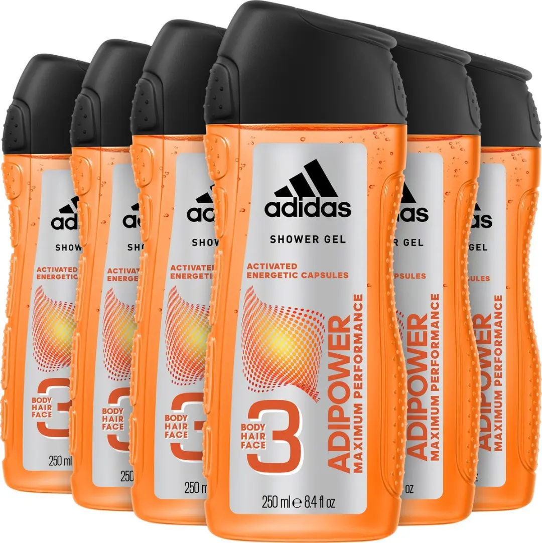 adidas Adipower Maximum Performance Douchegel 250ml - 25 Stuks