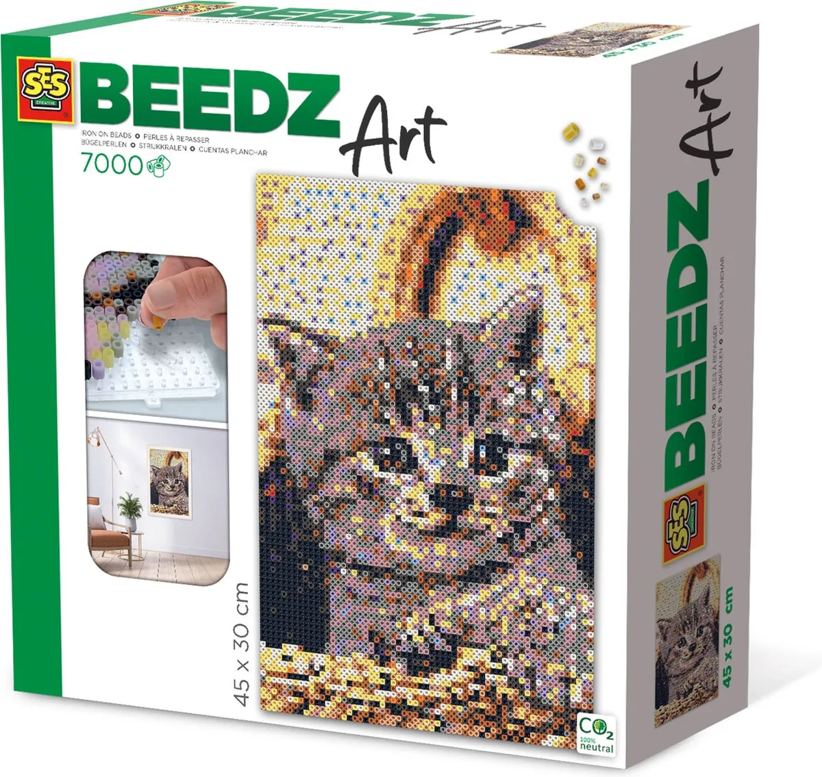 SES Creative Beedz Art Poes Strijkkralen