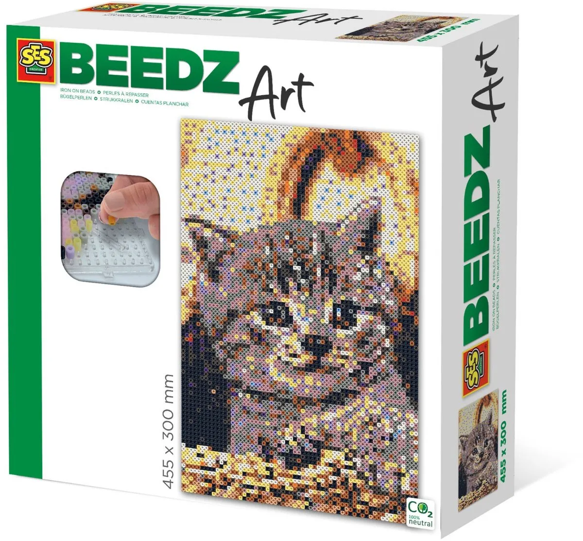 SES Creative Beedz Art Poes Strijkkralen - 7000 Stuks