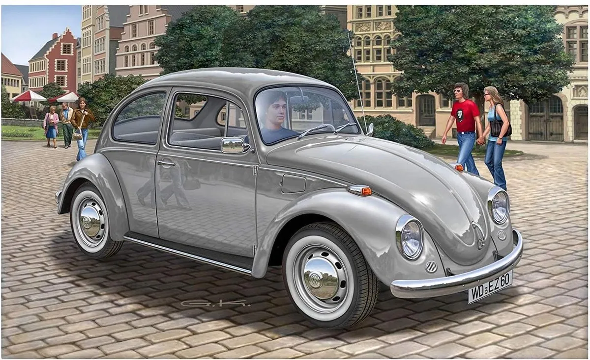 Revell 07083 Volkswagen Beetle Limousine 1968 Modelbouwpakket 1:24 - Multi