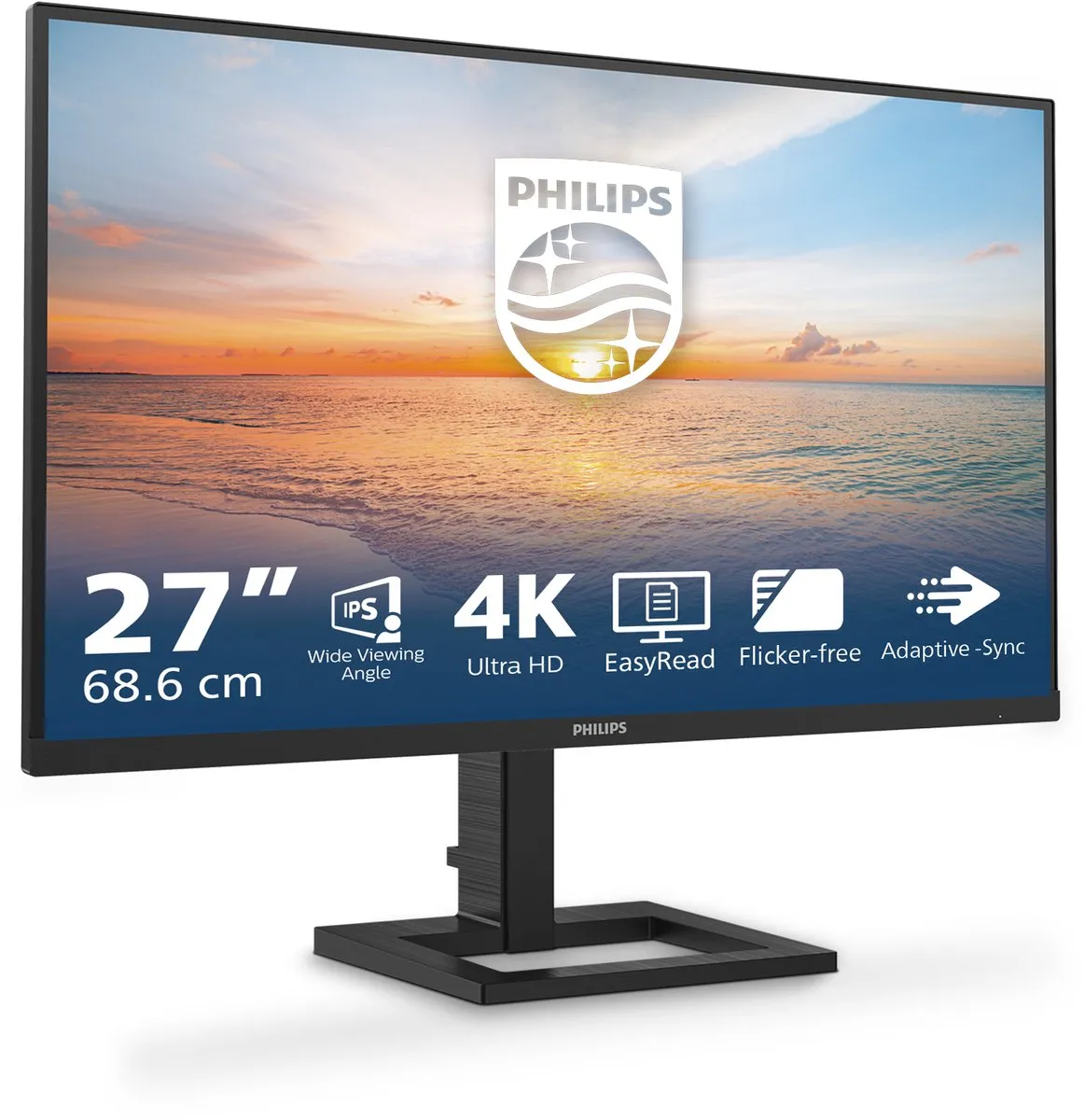 Philips 27E1N1900AE 4K Monitor - 27 inch - USB-C 65W - afbeelding 6 van 6