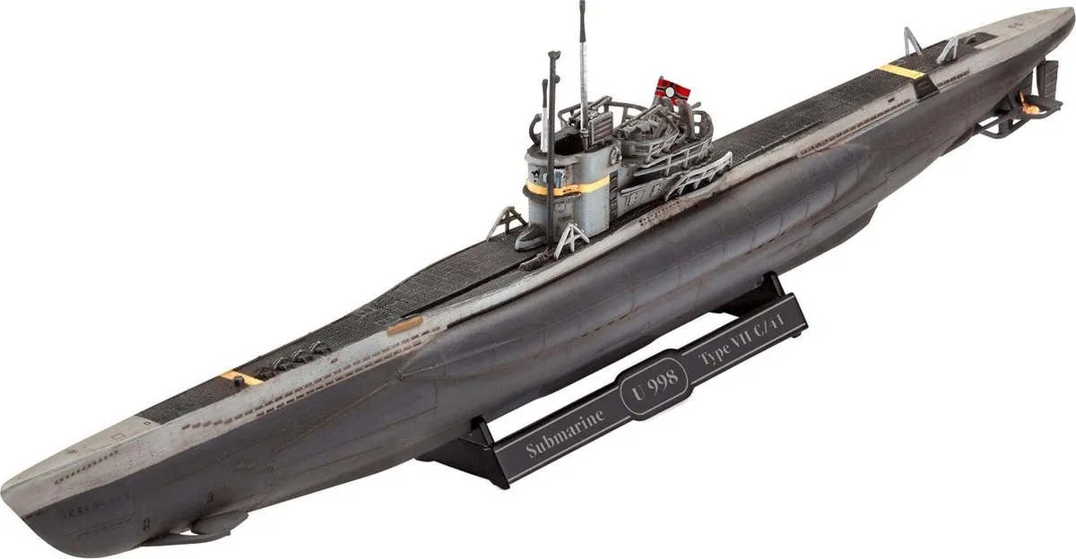 Revell 05154 German Submarine Type VII C/41 Modelbouwpakket - 1:350 - Multi