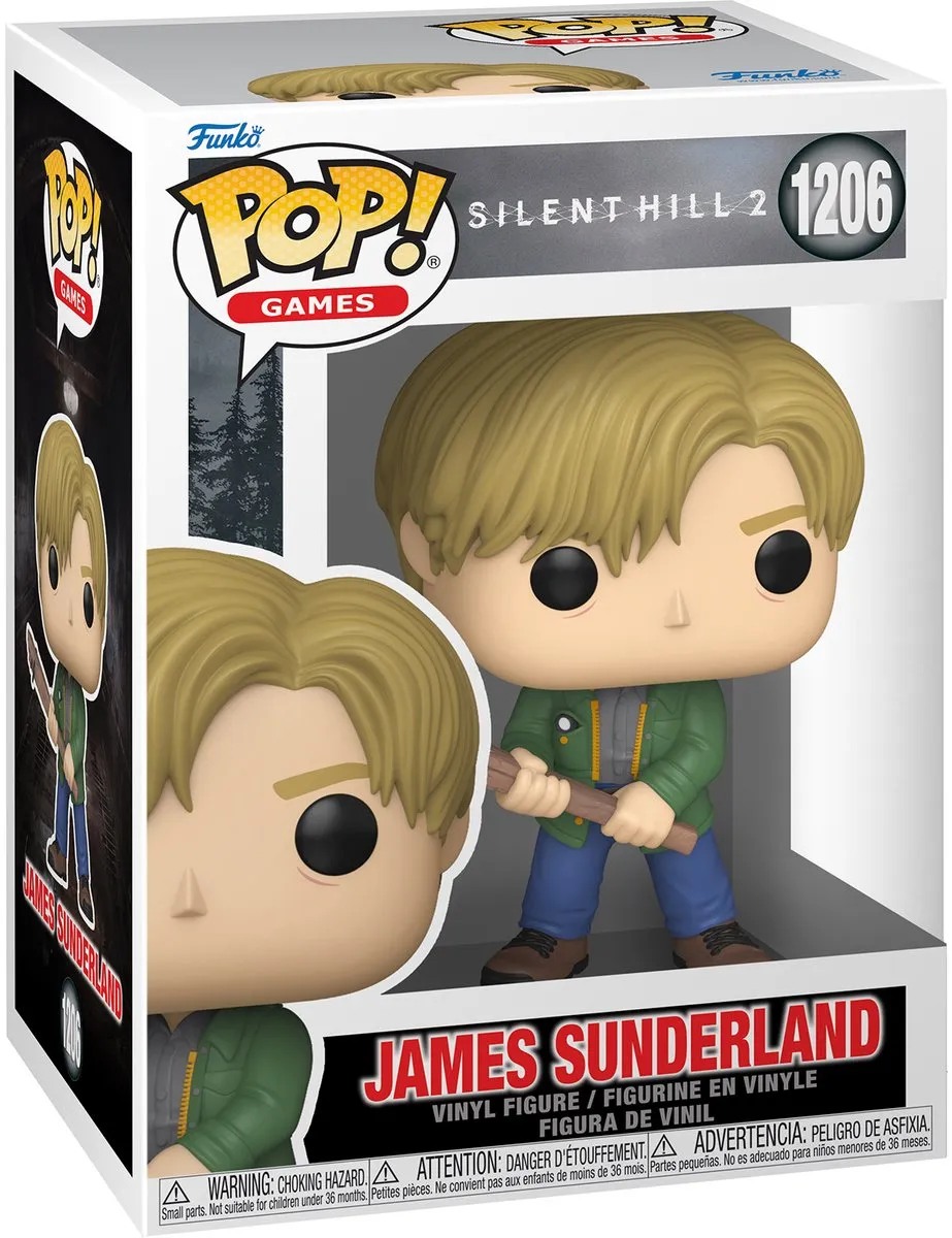 Funko POP GAMES Silent Hill 2 James Sunderland