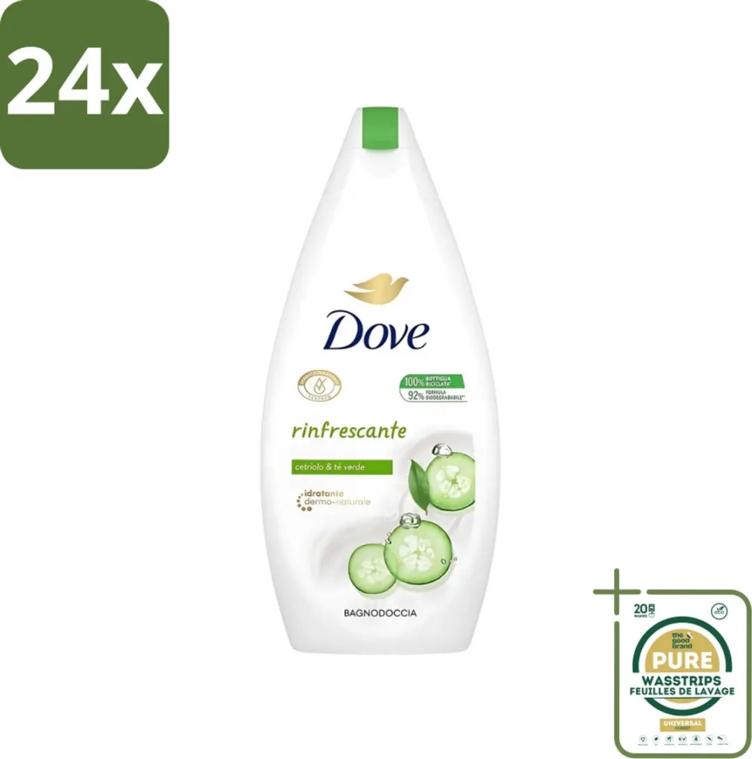 Dove Refreshing Douchegel Komkommer & Groene Thee