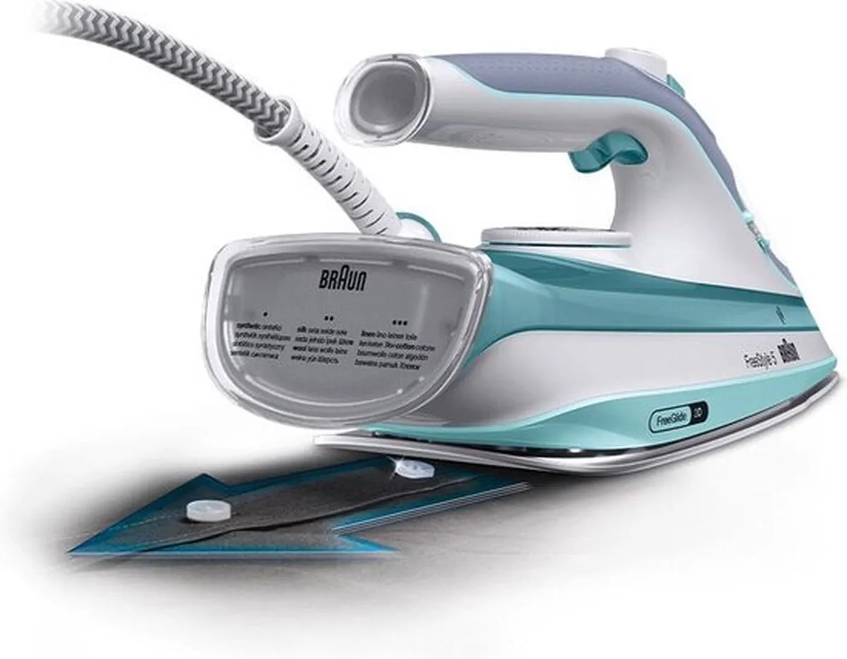Braun FreeStyle 5 SI5017 Stoomstrijkijzer - 2800W - 300ml - Groen