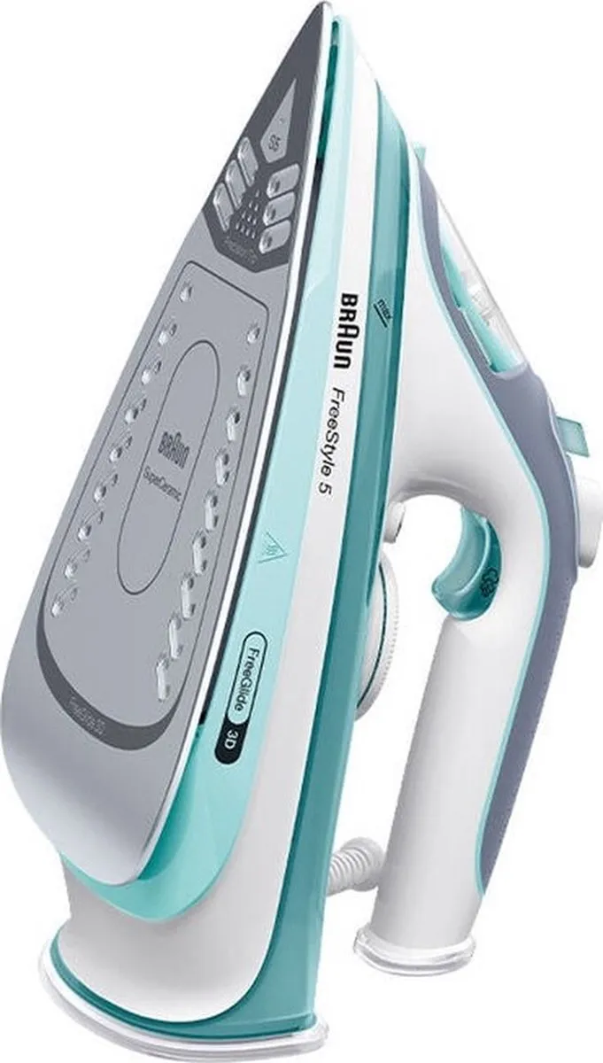 Braun FreeStyle 5 SI5017 Stoomstrijkijzer - 2800W - 300ml - Groen